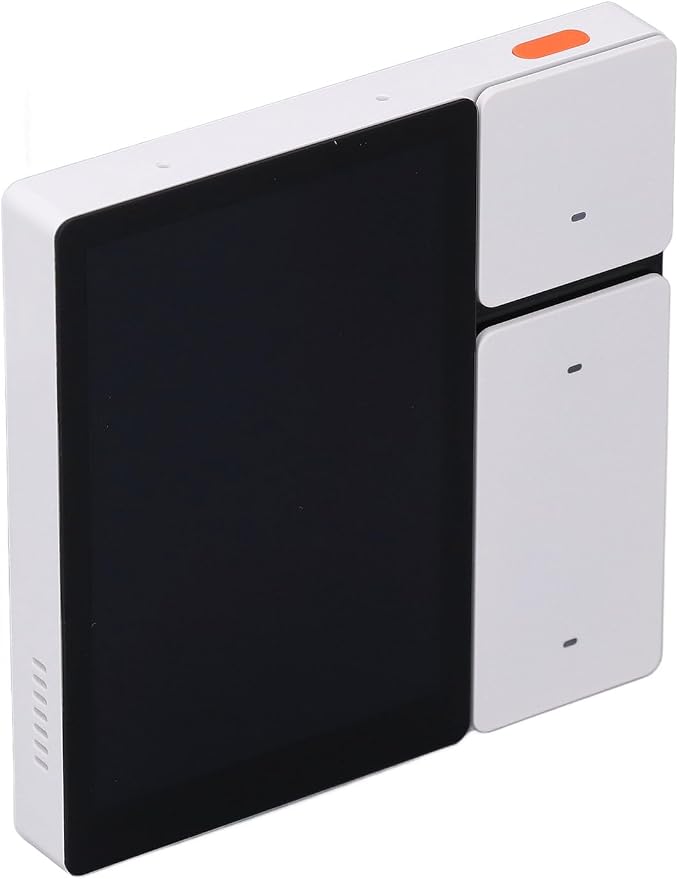 Brilluxa Smart Control Panel, 3.5-Inch In-Wall Touchscreen and Home Automation Wall Switch with Smart Scene Control, 100-240V Mini Command Center for Lighting and Device Management
