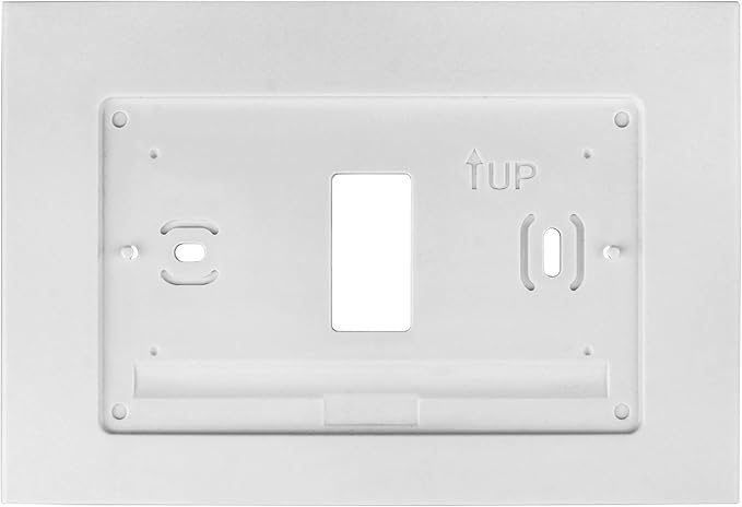 F61-2663 Wall Plate for Sensi Wi-Fi Programmable Thermostat, White Smart Thermostat Wall Plate Cover - 1 Pca