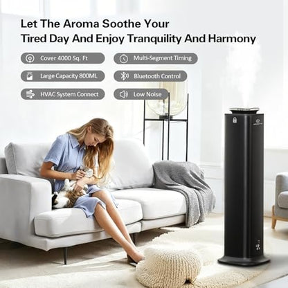 Tower HVAC Scent Diffuser Waterless, 4000 Sq.Ft for Large Space