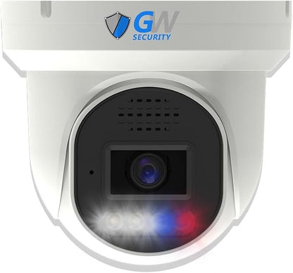 GW Security 32 Channel 8MP Fulltime Color Night Vision 4K NVR Security Camera System with 32 UltraHD 4K Two-Way Audio Outdoor/Indoor Smart AI Face Recognition Human Vehicle Detection PoE Dome Cameras