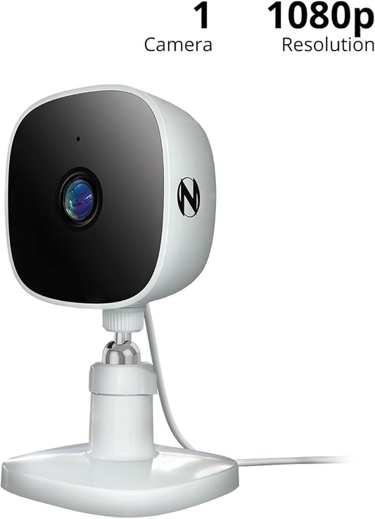 Night Owl Indoor Plug-in Wireless 1080p Deterrence Camera with 2-Way Audio (1 Camera)
