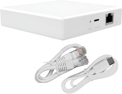Matter Smart Wired Hub Gateway for Home Automation, Thread & Tuya Zigbee 3.0 Protocol, 2.4GHz WiFi Only, Matter Controller Supports Google, Alexa, Apple HomeKit