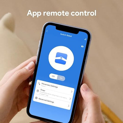 Bluetooth Switch Fingerbot 3nd Generation, Smart Button Pusher,Automatic Light Switch, Timer and APP Control, Add Tuya Bluetooth Hub Make it Compatible with Alexa.
