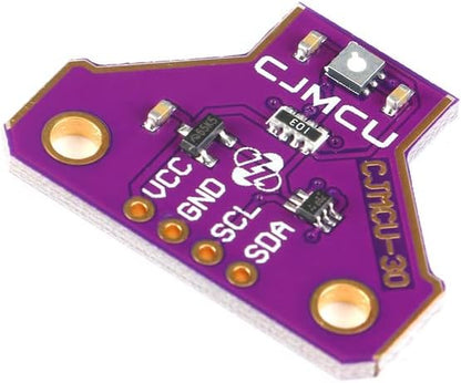 SGP30 Gas Detector Sensor Module TVOC/eCO2 Indoor Air Measurement Detector TVOC CO2eq Low Power Consumption 48mA 1.8V Multi Pixel Digital Gas Sensor Module IIC I2C Air Quality Monitor