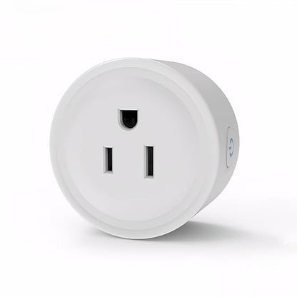 Mengshen Smart Plug Home WiFi Outlet with App Remote Control Compatible with Alexa & Google Home Smart Socket with Timer Function 16A 2.4GHz WiFi Only No Hub Required