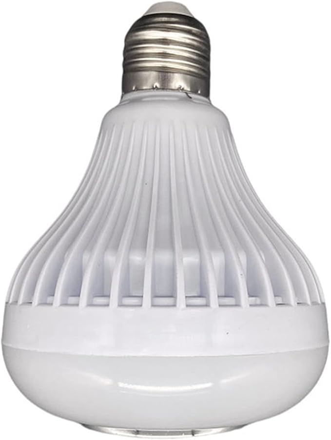 Music Light Bulb Plastic RGB Multicolor Adjustable Smart Light Bulb 12W for Bar Restaurant