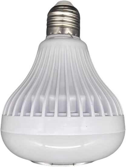 Music Light Bulb Plastic RGB Multicolor Adjustable Smart Light Bulb 12W for Bar Restaurant