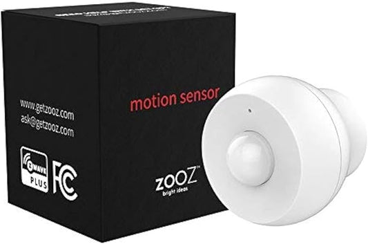 Zooz 800 Series Z-Wave Long Range S2 Motion Sensor ZSE18 800LR with Magnetic Mount, Works with Z-Box, Hubitat, and Home Assistant