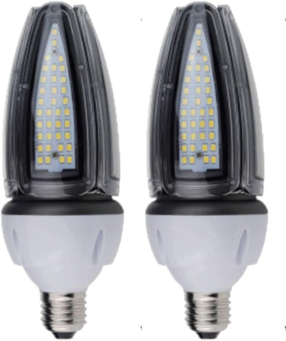 GoodBulb 20-Watt Acorn Light Retrofit LED Light Bulb High Output 2600 Lumens E26 Base Adapter 5000K Daylight White Light Color Car Dealership Lighting