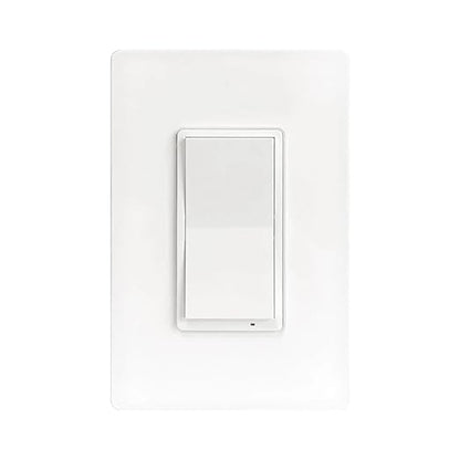 HALO Pure Smart Wi-Fi On/Off Switch 120V Hardwired Wall Switch for Traditional Non Smart Lighting Single Pole 3-Way Compatible Alexa Google Assistant Smart Home - SWW-SWT-WH