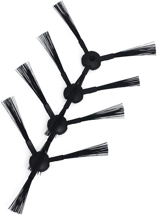 ILIFE Replacement Side Brushes for V5s plus/V2/V5s Max/A12 Pro/V9 Pro/V3s Pro Robot Vacuum, 4 Pack Included, PX-S010