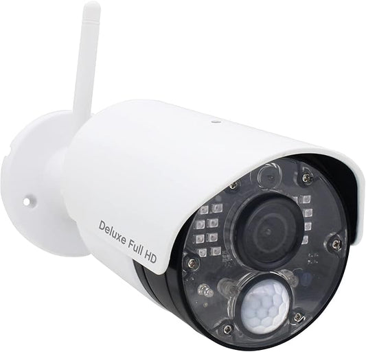 CasaCam GuardianCam Deluxe | AC Powered 1080p Night Vision Camera for VS5802/VS5102A/VS5072/VS5002 Wireless Security System | Add-on Camera, Weather Proof, Two-Way Audio, Model VC5800