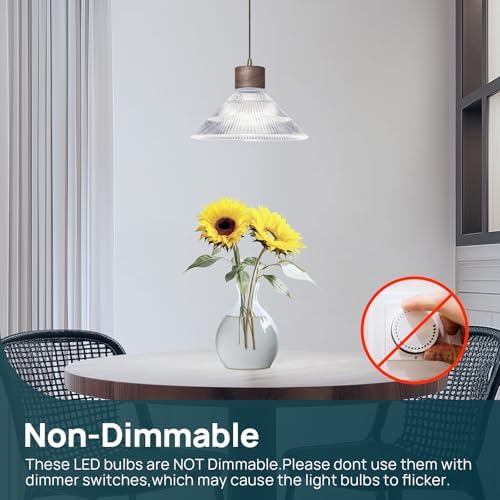 Linkind A19 LED Light Bulbs, 100 Watt Equivalent, 5000K Daylight 6 Packs