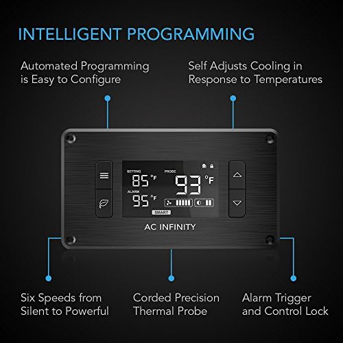 AC Infinity Controller 2, Fan Thermostat and Speed Controller