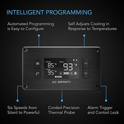 AC Infinity Controller 2, Fan Thermostat and Speed Controller