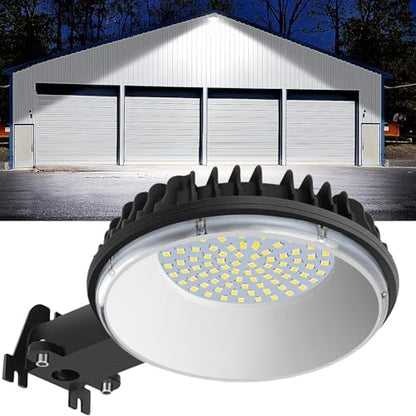 120W Dusk to Dawn Outdoor Lighting with 15KLM 6500K Daylight for Yard