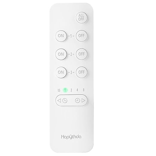 Remote Control Outlet Switch with Countdown Function, 1 Remote