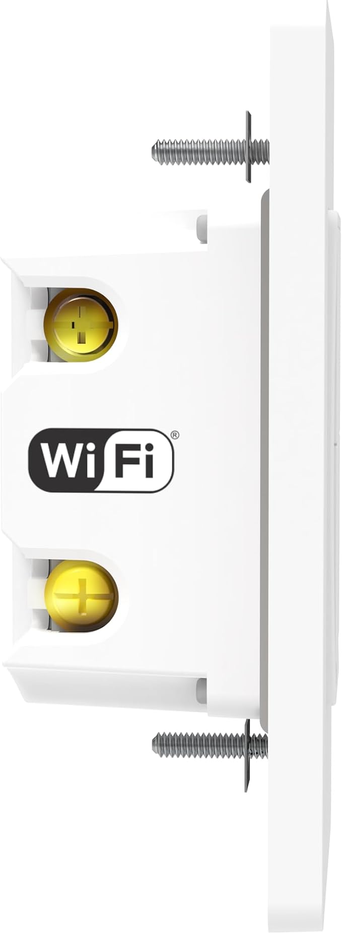Square D by Schneider Electric X Series 15 Amp WiFi Energy Monitoring Light Switch, Single-Pole/3-way, 600 Watt, Rocker, Matter Certified, Works with Alexa, Google Home, Apple Home, Matte White
