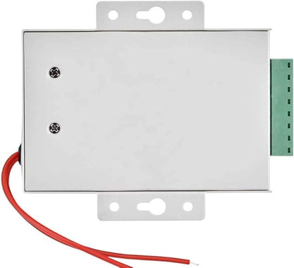 Access Control Power Supply for Door Intercom Doorbell, Various Electronic Door Locks, Video Doorbell System, K80 Power Supply Control Input AC 110-240V to Output DC 12V/3A, Worldwide Voltage