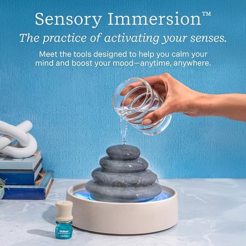 Lifelines Stacking Stones Aromatherapy Diffuser with Essential Oil Blend