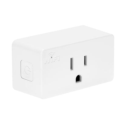 Luvoni Smart WiFi Outlet Adapter, Smart Plug Works with Google Home/Alexa, App Control, Timer & Countdown Functions 2.4 GHz WiFi, 2-Pack, by Maxxima