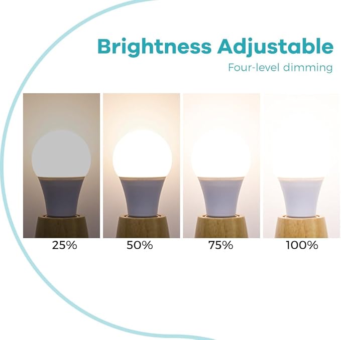 6Pack 25W LED Dimmable Bulbs E27/E26 Timing Colorful Mood Lamp 15Colors Changing 4 Dynamic Modes Multifunction Smart Indoor Atmosphere Nightlight AC85-265V Spotlight Background Decoration Lighting