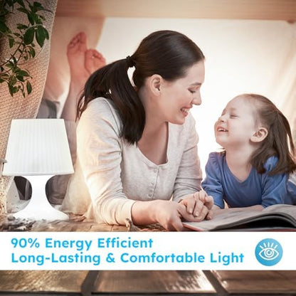 E12 Candelabra G16.5 Globe LED Bulb, 4W 400LM, 40W Equivalent Dimmable