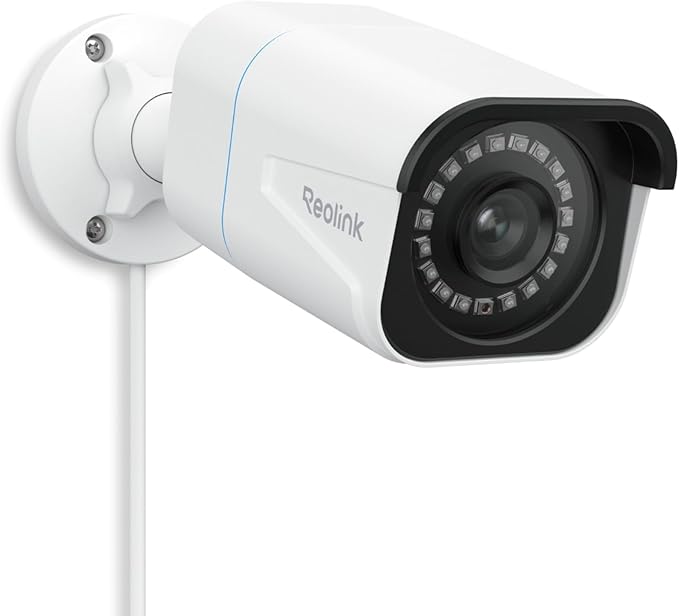 REOLINK 4K PoE NVR 8 Channel Pre-Installed 2TB HDD, 4K Ultra HD PoE Outdoor Security Cameras with Smart Detection, RLN8-410 NVR Bundle with RLC-810A and RLC-811A(5X Optical Zoom and Motion Spotlight)