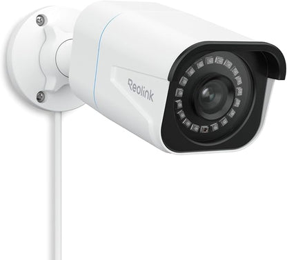 REOLINK 4K PoE NVR 8 Channel Pre-Installed 2TB HDD, 4K Ultra HD PoE Outdoor Security Cameras with Smart Detection, RLN8-410 NVR Bundle with RLC-810A and RLC-811A(5X Optical Zoom and Motion Spotlight)