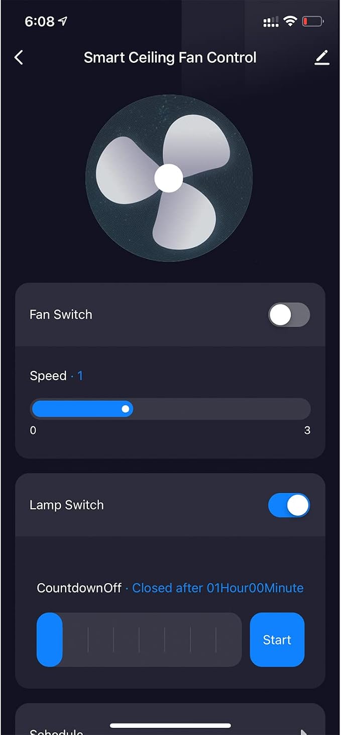 Universal Smart WiFi Ceiling Fan Remote Control Kit, Compatible with Alexa, Google Assistant and Smart Life App, No Hub Required Small Size WiFi KIT