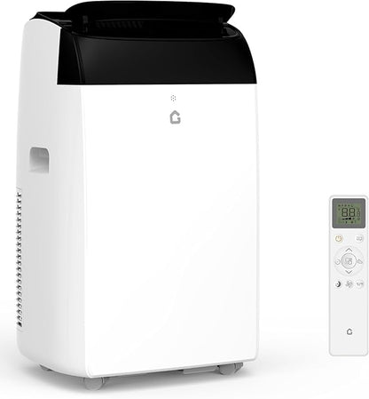GarveeLife 14,000 BTU Portable Air Conditioners, 4 in-1 Free Standing Cooling AC Unit with Fan & Dehumidifier, Quiet Air Condicionado Cooling Up to 750 Sq.Ft, with Remote Control & 24H Timer Function