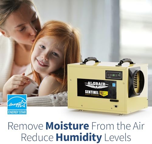 ALORAIR 120 Pints Energy Star Crawlspace Dehumidifier, Sentinel HD55S Gold