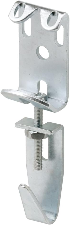 Prime-Line U 9131 2-7/8 In. to 3-11/16 In. Steel Zinc Plated Finish Picture and Mirror Hanger (2 Pack)