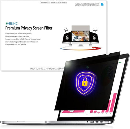 13.3 Inch - 16:9 Aspect Ratio, Width 11.56 Inch (294 mm), Height 6.5 Inch (166 mm), Please Measure The Horizontal and Vertical Sizes of The Screen excluding Edge Before Purchasing.