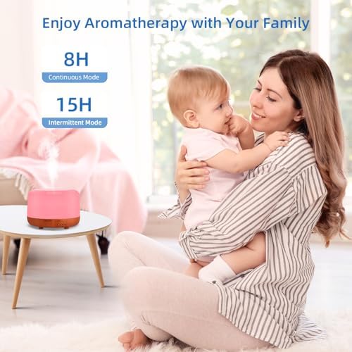 SPLITSKY 300ml Aromatherapy Diffuser with Remote Control and Auto Shut-Off