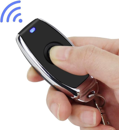 One-Touch RF Wireless Door Opener Remote Control Transmitter 433MHz Remote Control Black for XYBkey (Without Receiver)