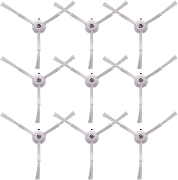 Replacement Side Brush, Compatible with Roborock S8, S8+ Pro Ultra, Q Revo, Q5, Q7, Q8 Max, S7 Max Ultra, S7 MaxV, S6, S6 Pure, S5, S4, E4, E20, E25, E35, S50 Robot Vacuum, 9-Pack