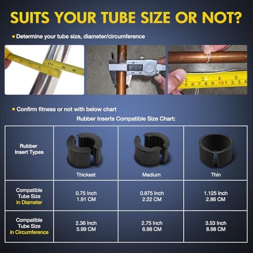 Nilight 4 Pack Off Road LED Light Mount Bracket,Mini Horizontal Tube Clamp