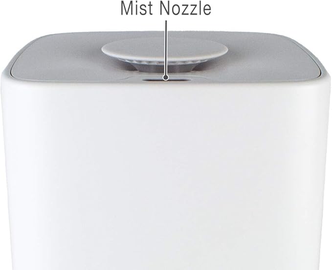 Air Innovations Humidifiers for Bedroom Convenient Oversized 4.5L Tank Runs for 70 Hours for Large Room up to 400 Sq Ft Top Fill Cool Mist Humidifier Ideal for Baby Room and Plants MH-419, White, 1.2