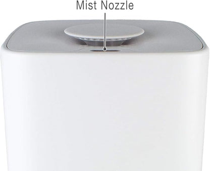 Air Innovations Humidifiers for Bedroom Convenient Oversized 4.5L Tank Runs for 70 Hours for Large Room up to 400 Sq Ft Top Fill Cool Mist Humidifier Ideal for Baby Room and Plants MH-419, White, 1.2