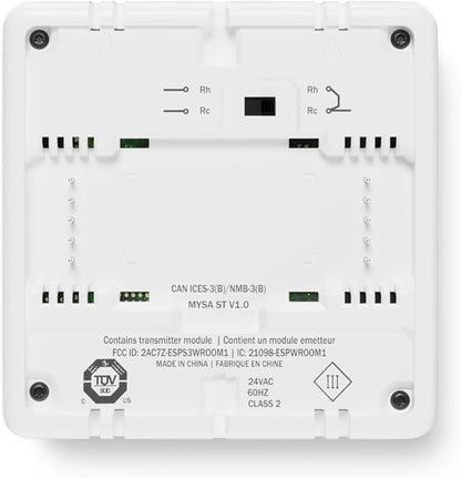 NEW Mysa Smart Thermostat for Heating & Cooling | Programmable WiFi Thermostat | Energy Star Certified | 7-Day Scheduling | Geofencing | Vacation Mode