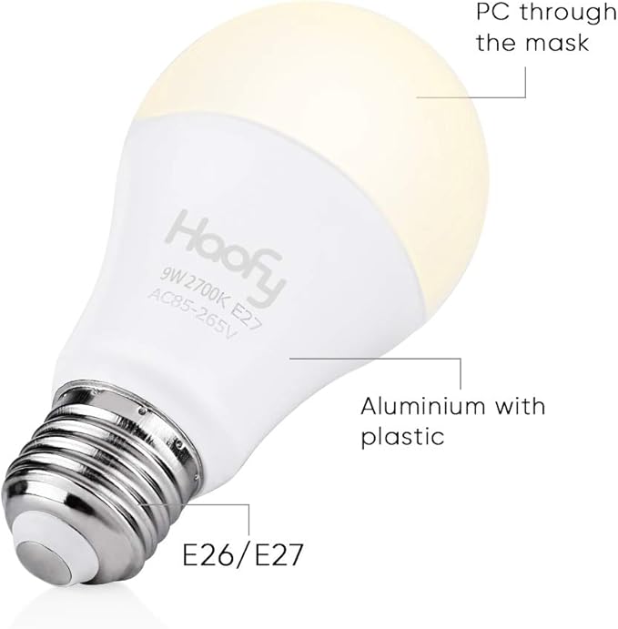 LED Neon Light Bulb, Multi Purpose Smart Bulb, Power Saving, Can be used in Garage, Garden and Yard