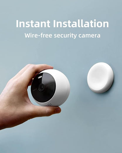 Noorio Home Security System with B200 Camera x2, Solar Panel x2