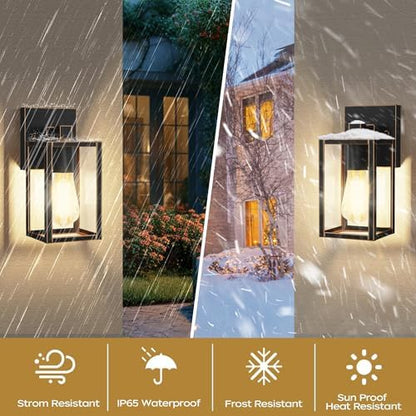 Outdoor Front Porch Light Wall Mount, Exterior lighting fixtures for House