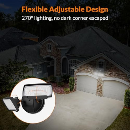 LEPOWER 28W Flood Lights Outdoor - 3000LM Brightness LED Security Lights