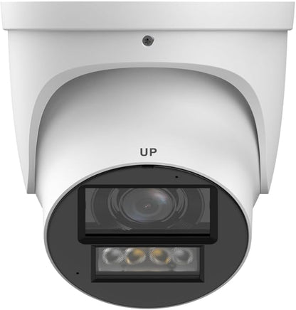 EmpireTech Smart IR and Warm Dual Lights 4MP 1/1.8" CMOS Turret IP POE Camera,Two-Way Talk,IVS,Motion Detection,IPC-T54PRO-AS (3.6mm)