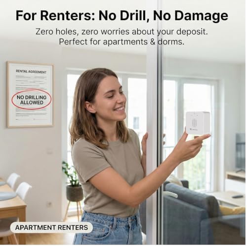 Wireless Window Camera for Indoor: No Wires No Power Outlet