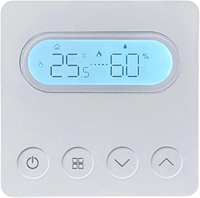 ZIGBEE Voice Control Smart Thermostat WALFRONT 7 Day Heating Plan for Water Floor Heating System Intelligent Wall Heater