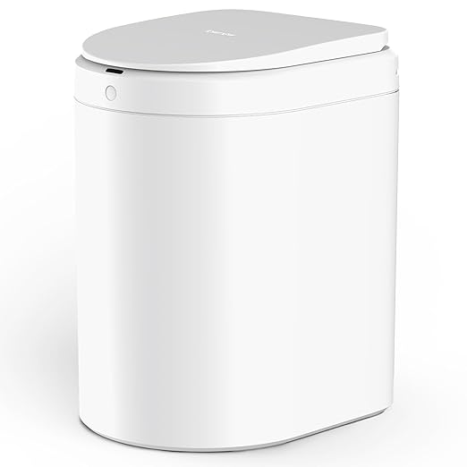 TOWNEW S2000 Auto-Sealing Trash Can, 5.5 Gallon Automatic with Hands-Free Sensor and Self-Replacing Bags for Kitchen, Office