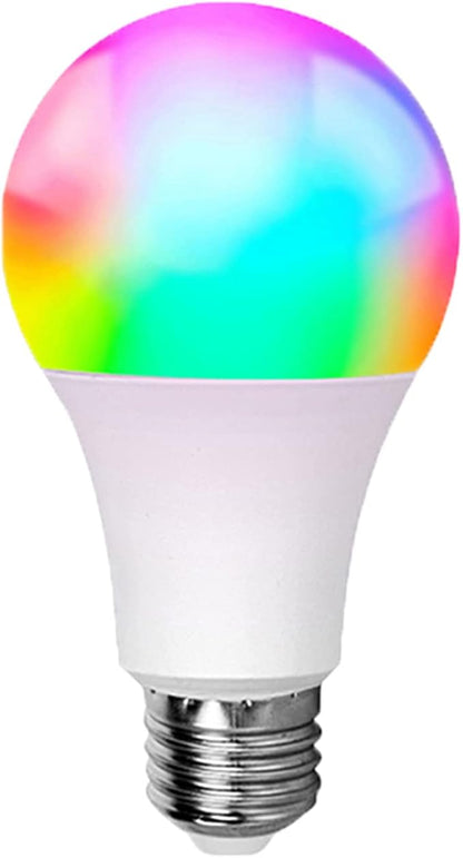 Zigbee Smart Light Bulb,Smart hub Required,Voice Control with Alexa,Compatible with Google Assistant/SmartThings/Tuya Smartlife/eWelink APP/Hubitat,16 Million Colors